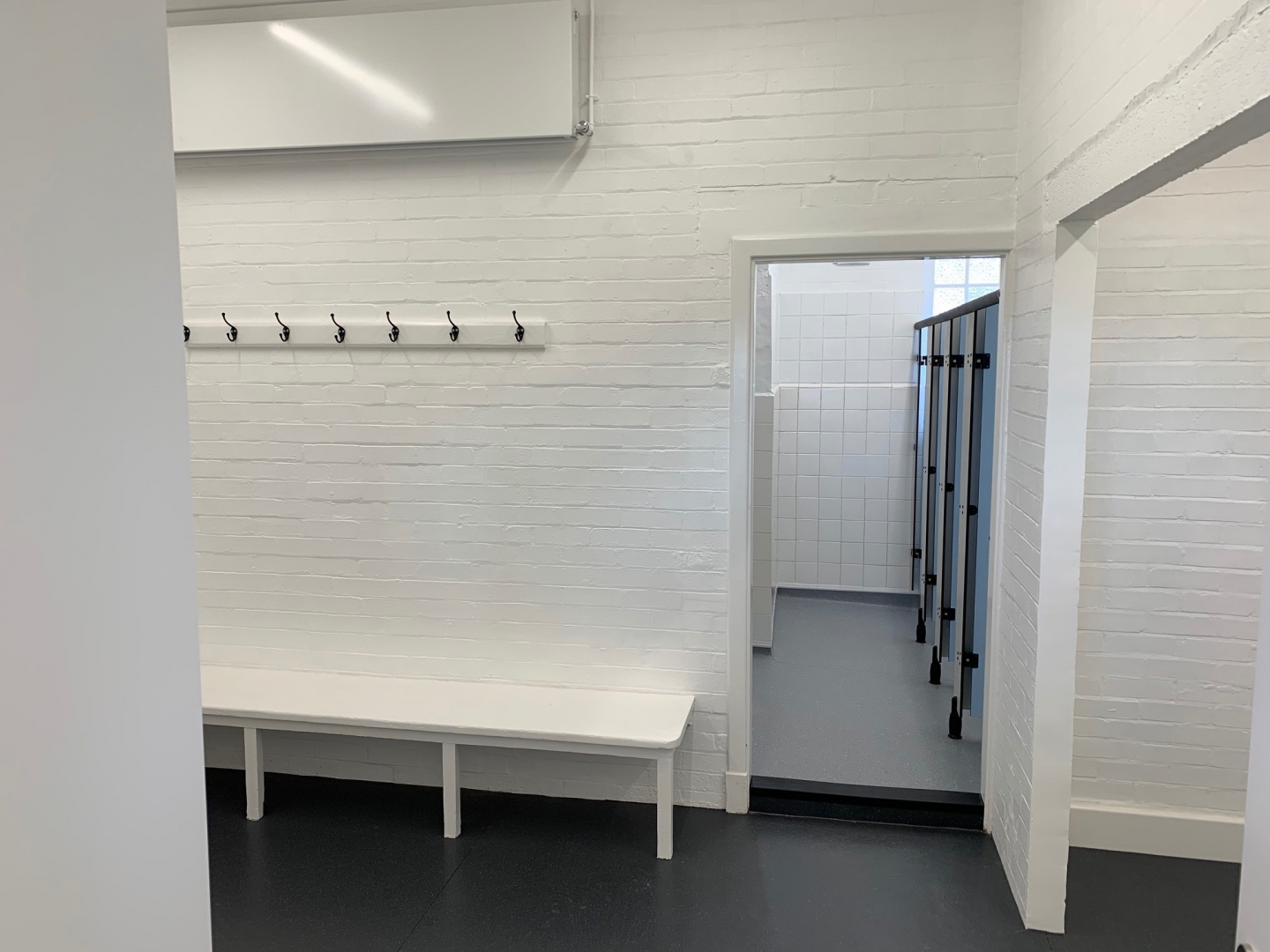 Changing rooms and toilets Complete Oberon Works