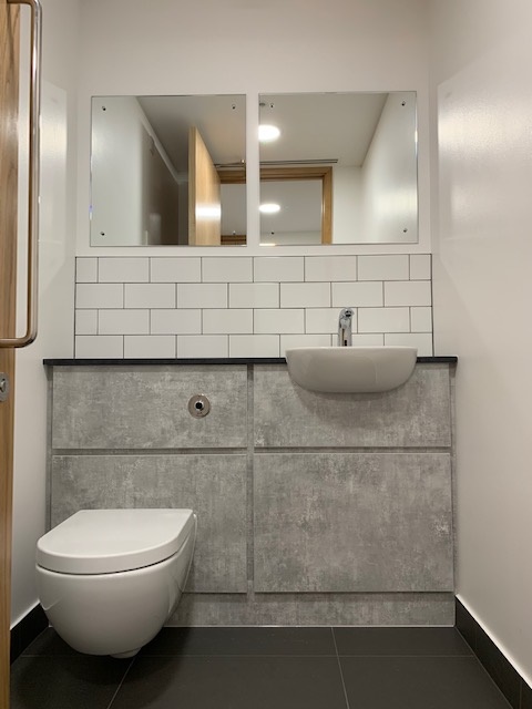 Washroom Refurbishment, Investment Company, Manchester 