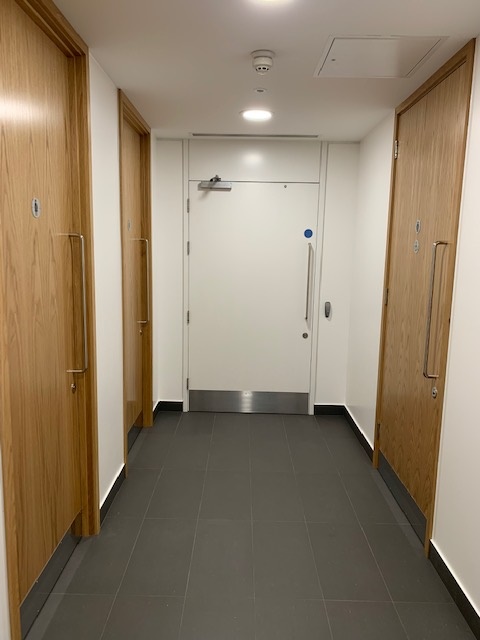 Washroom Refurbishment Manchester Investment Company New Corridor 2021 004