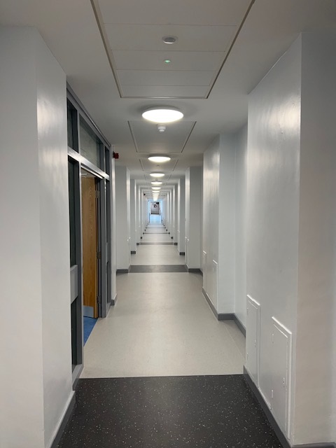 Nescot First Floor Central Corridor 2022