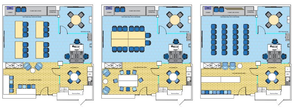Office space plan