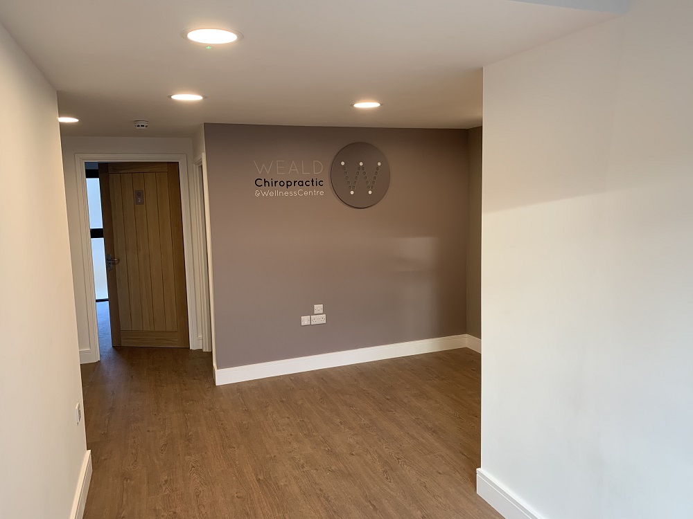 Fit Out of a Chiropractic Clinic in Horsham, West Sussex 
