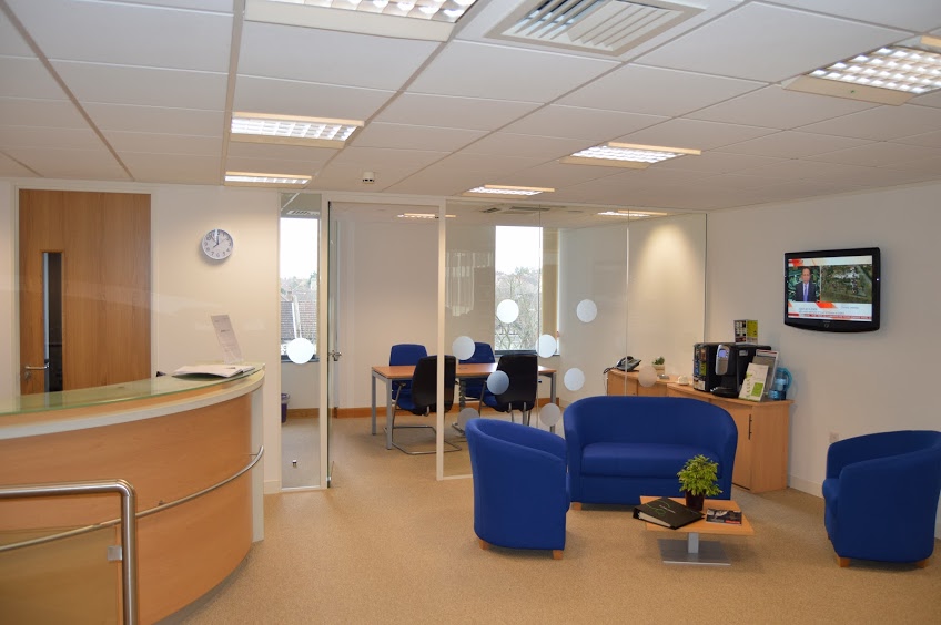 Fit out for an office relocation, Croydon, Surrey
