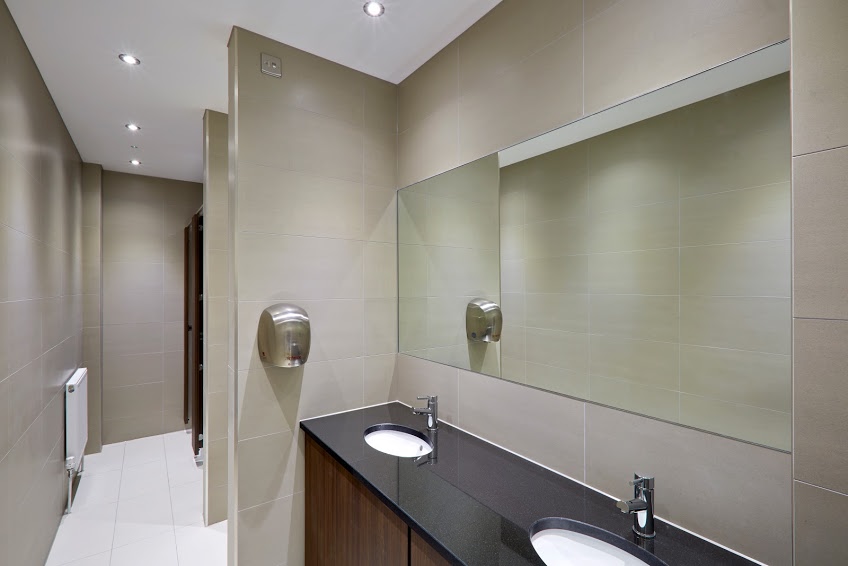 Washroom refurbishment, Chessington, Surrey